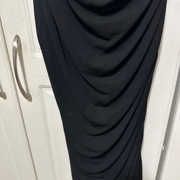 Lida Baday Black Dress S Made in Canada - Picture 3 of 5